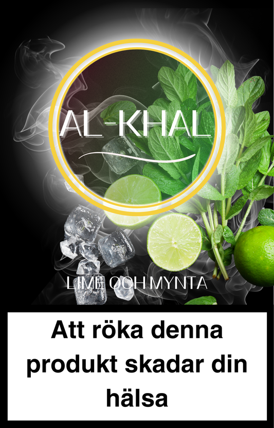 Al-Khal Lime & Mynta - Herbal Shisha melass