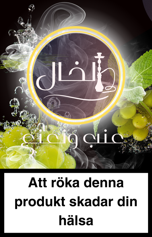 Al-Khal Mynta & Druvor – Herbal vattenpipa melass